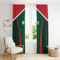 Mexico 2024 Football Window Curtain El Tri Go Champion - Wonder Print Shop