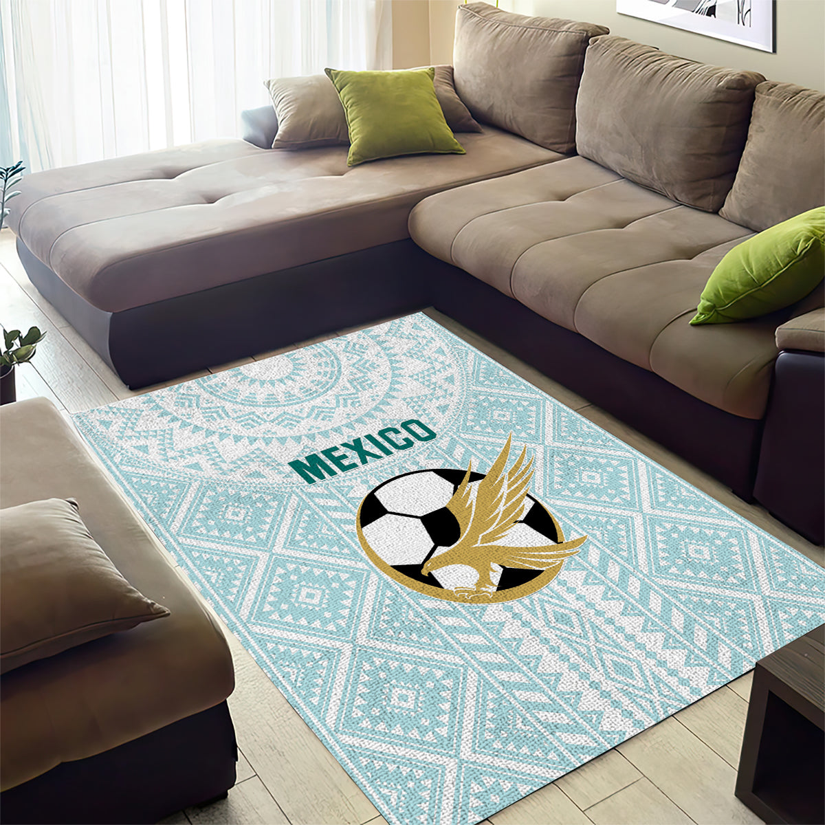 Mexico 2024 Football Area Rug El Tri Special Version - Wonder Print Shop