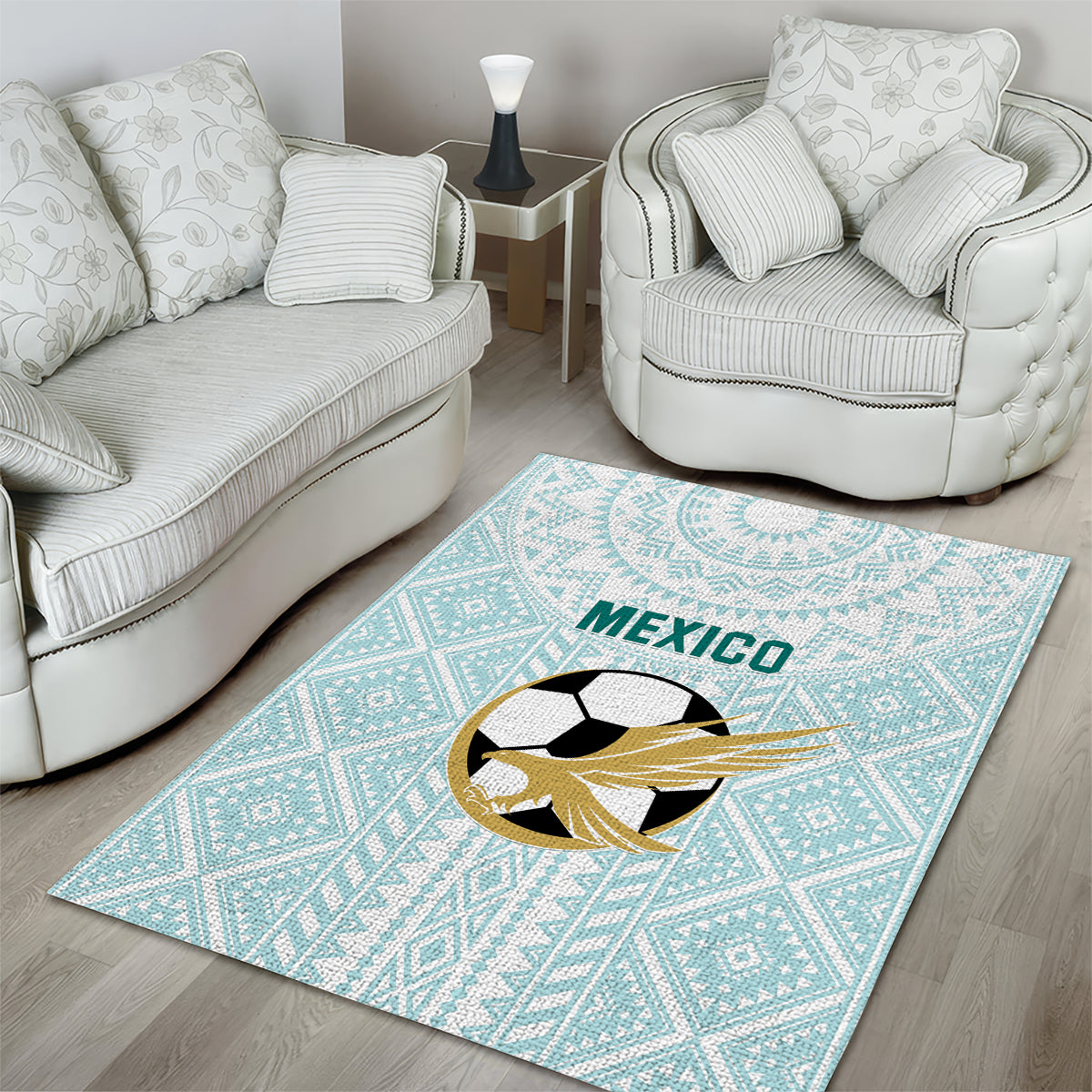 Mexico 2024 Football Area Rug El Tri Special Version - Wonder Print Shop