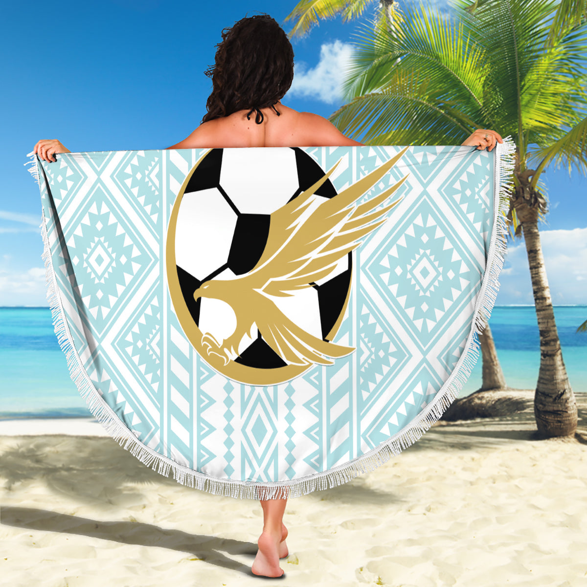 Mexico 2024 Football Beach Blanket El Tri Special Version - Wonder Print Shop