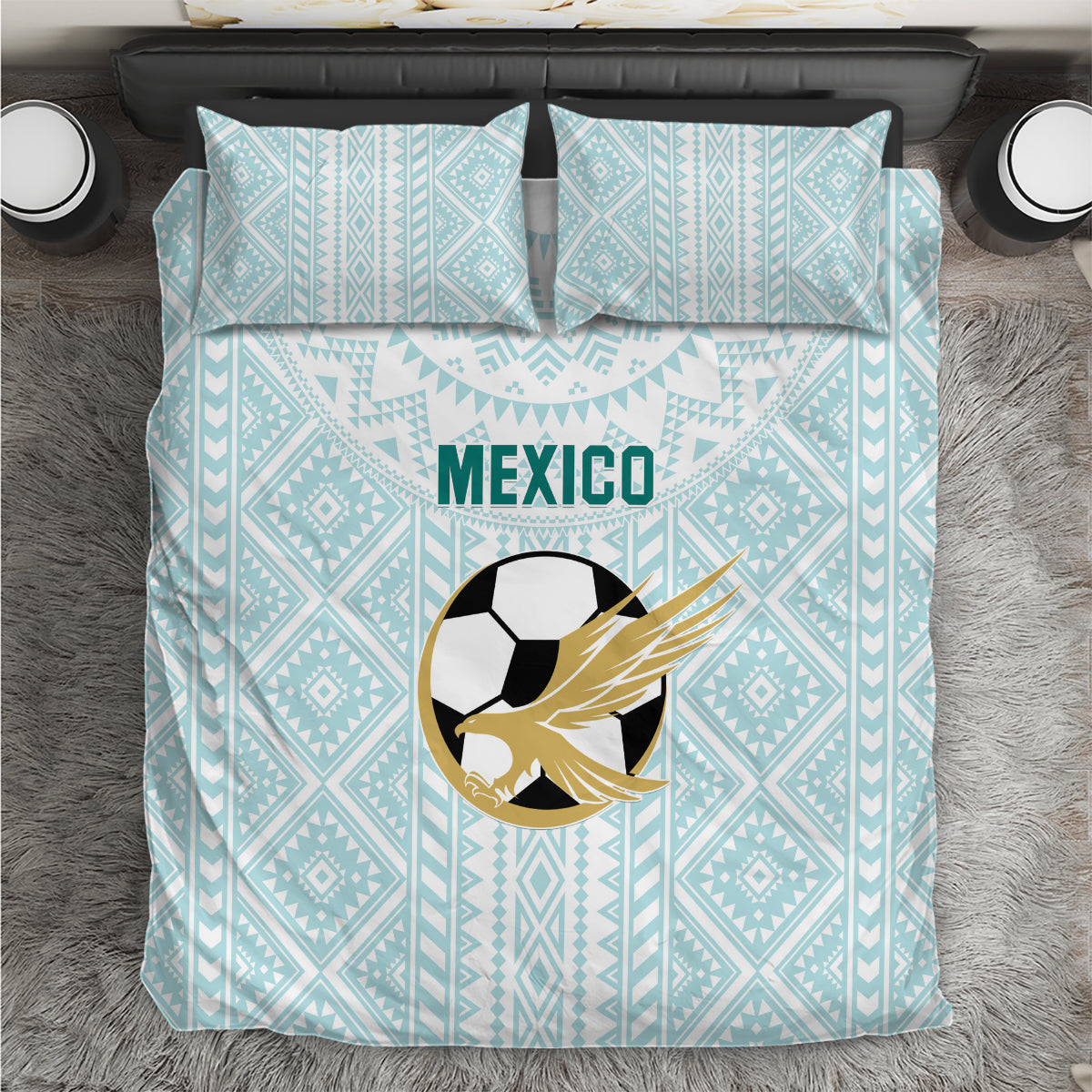 Mexico 2024 Football Bedding Set El Tri Special Version - Wonder Print Shop