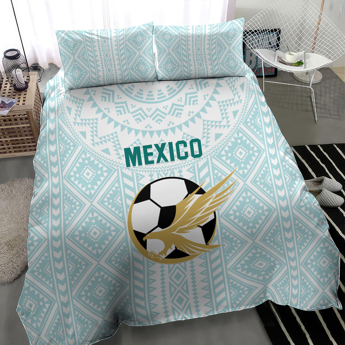 Mexico 2024 Football Bedding Set El Tri Special Version - Wonder Print Shop