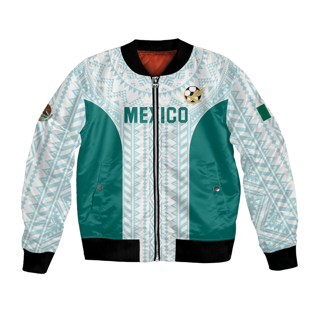 Personalized Mexico 2024 Football Bomber Jacket El Tri Special Version - Wonder Print Shop