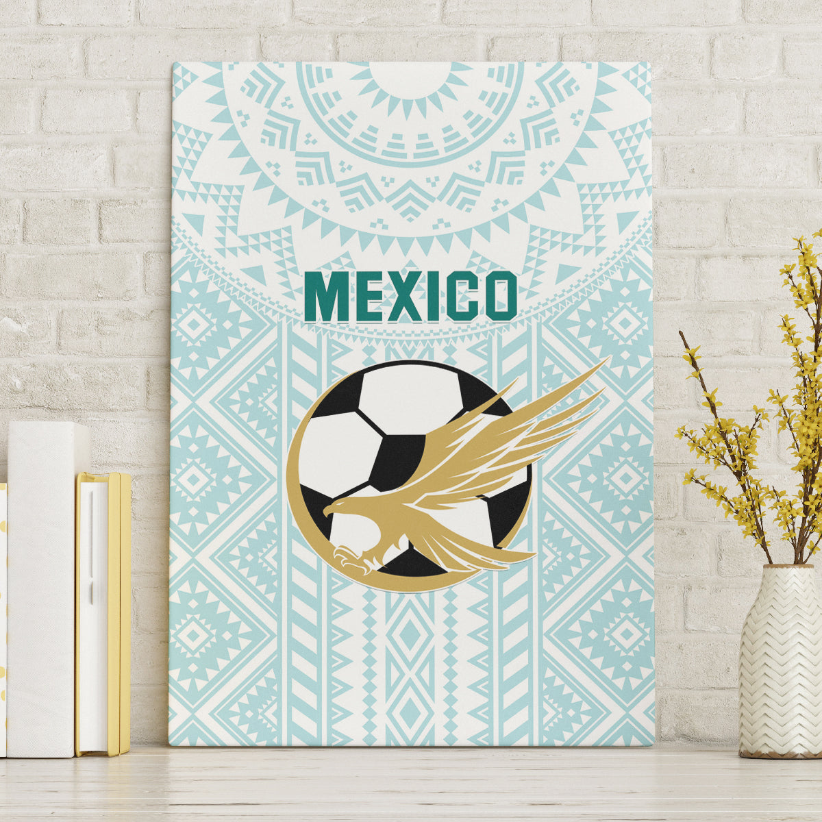 Mexico 2024 Football Canvas Wall Art El Tri Special Version - Wonder Print Shop