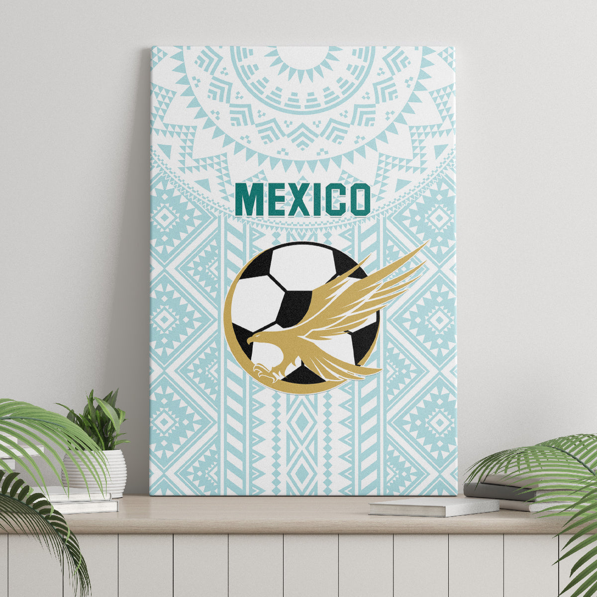 Mexico 2024 Football Canvas Wall Art El Tri Special Version - Wonder Print Shop