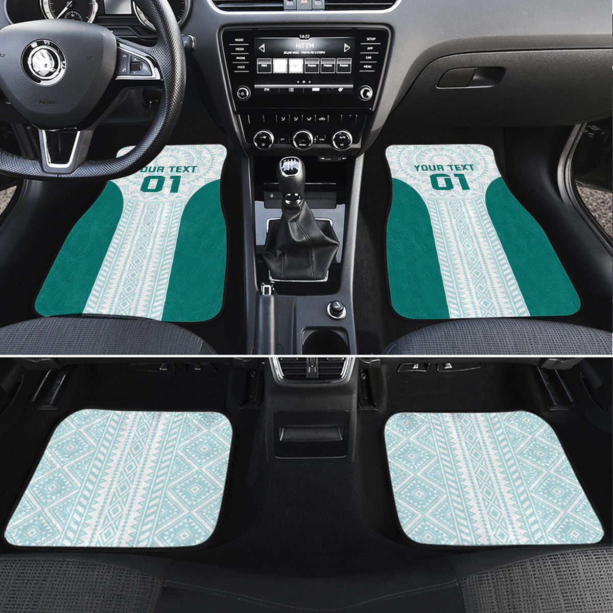 Mexico 2024 Football Car Mats El Tri Special Version - Wonder Print Shop