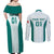 Personalized Mexico 2024 Football Couples Matching Off Shoulder Maxi Dress and Long Sleeve Button Shirt El Tri Special Version - Wonder Print Shop