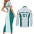 Personalized Mexico 2024 Football Couples Matching Short Sleeve Bodycon Dress and Long Sleeve Button Shirt El Tri Special Version - Wonder Print Shop