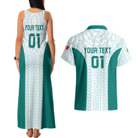 Personalized Mexico 2024 Football Couples Matching Tank Maxi Dress and Hawaiian Shirt El Tri Special Version - Wonder Print Shop