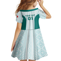 Personalized Mexico 2024 Football Family Matching Long Sleeve Bodycon Dress and Hawaiian Shirt El Tri Special Version - Wonder Print Shop