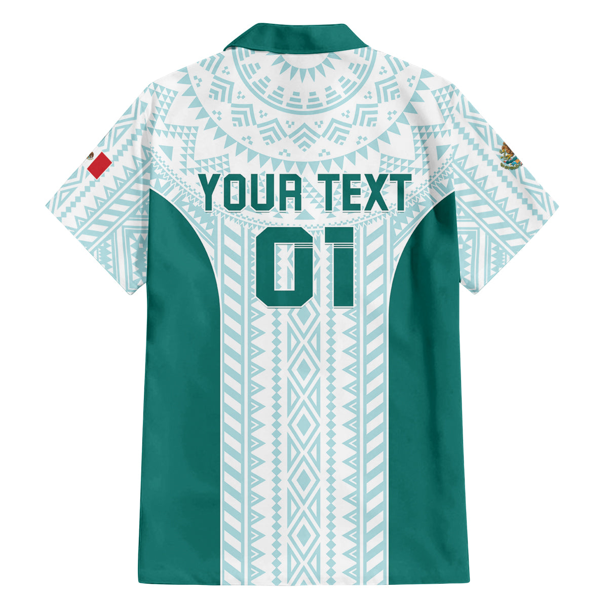 Personalized Mexico 2024 Football Family Matching Long Sleeve Bodycon Dress and Hawaiian Shirt El Tri Special Version - Wonder Print Shop