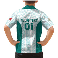 Personalized Mexico 2024 Football Family Matching Mermaid Dress and Hawaiian Shirt El Tri Special Version - Wonder Print Shop