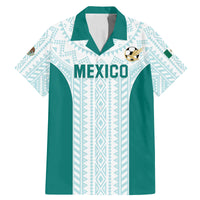Personalized Mexico 2024 Football Family Matching Mermaid Dress and Hawaiian Shirt El Tri Special Version - Wonder Print Shop
