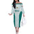 Personalized Mexico 2024 Football Family Matching Off The Shoulder Long Sleeve Dress and Hawaiian Shirt El Tri Special Version - Wonder Print Shop