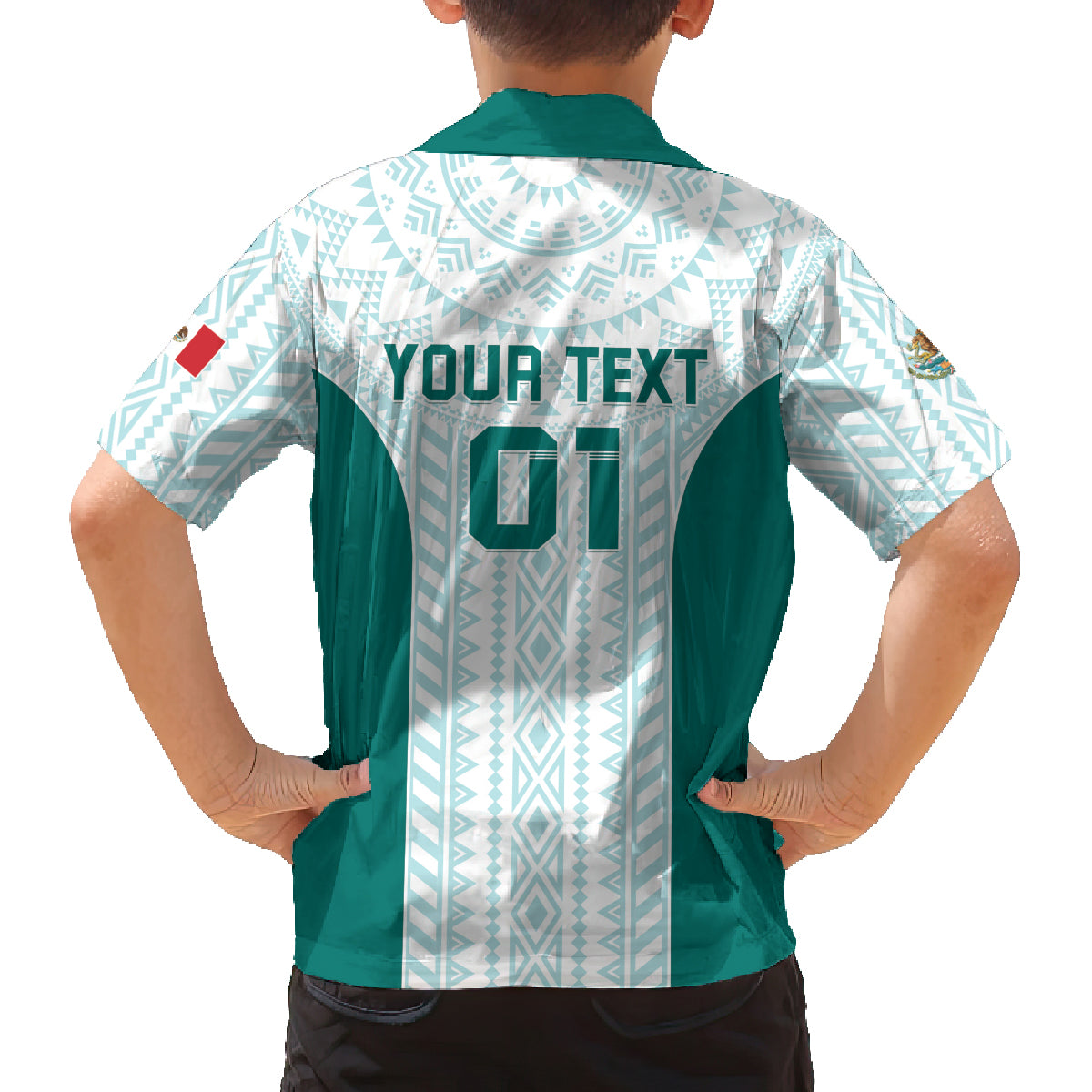 Personalized Mexico 2024 Football Family Matching Puletasi and Hawaiian Shirt El Tri Special Version - Wonder Print Shop