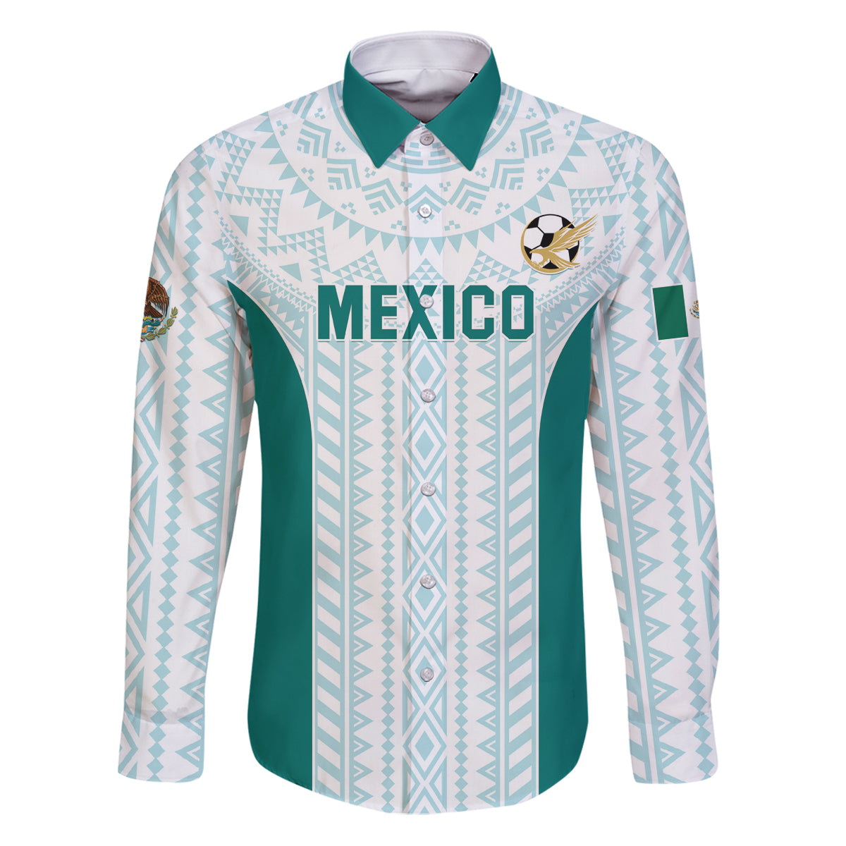 Personalized Mexico 2024 Football Family Matching Puletasi and Hawaiian Shirt El Tri Special Version - Wonder Print Shop