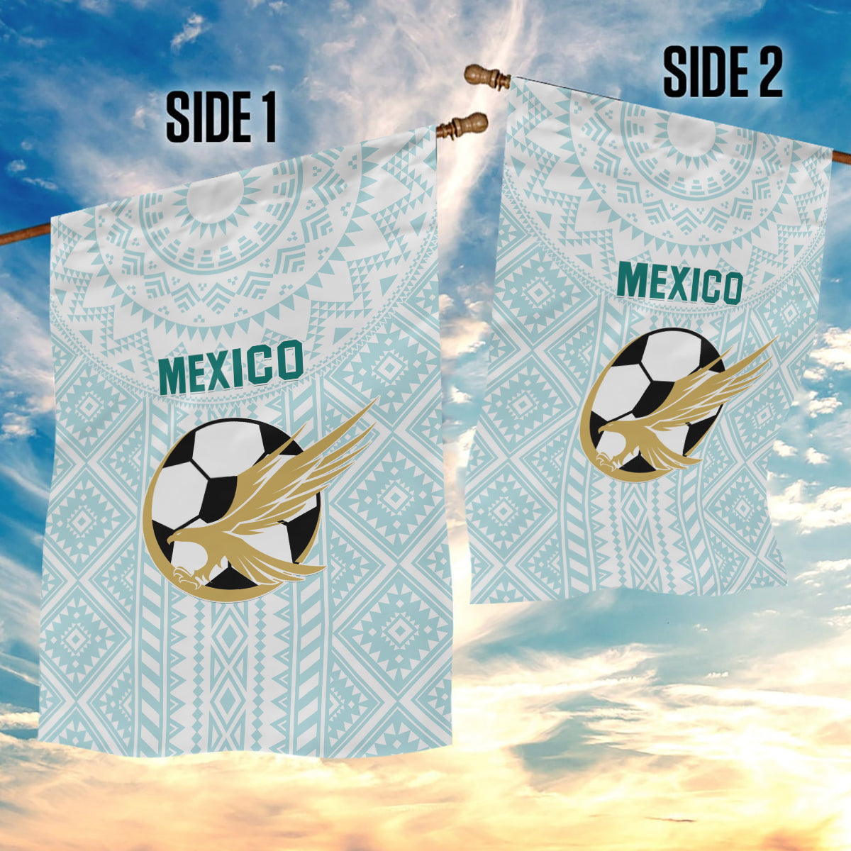 Mexico 2024 Football Garden Flag El Tri Special Version - Wonder Print Shop