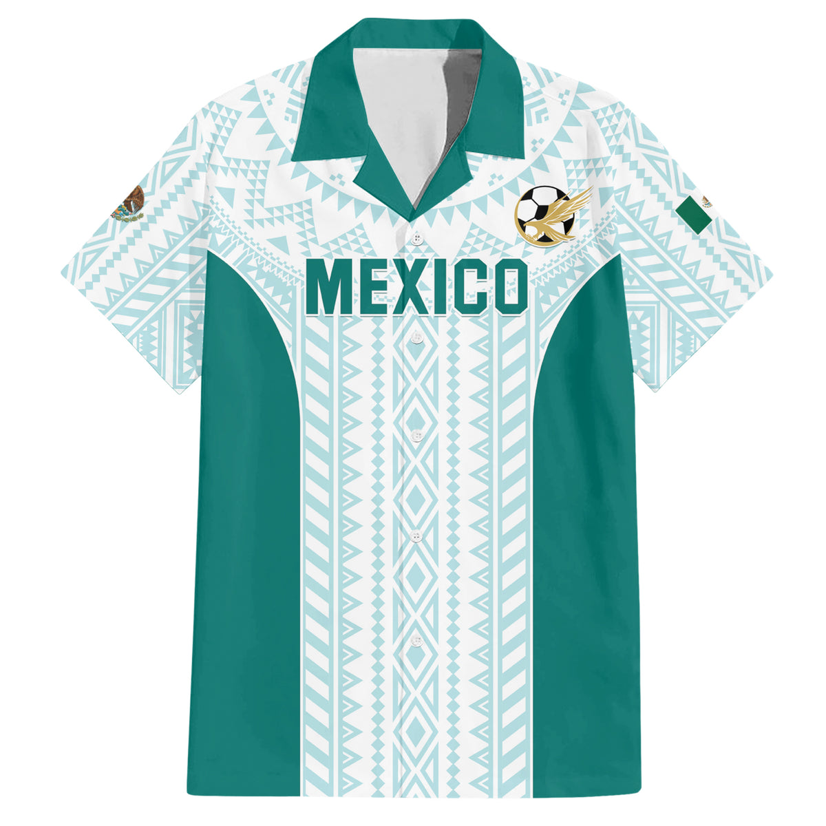 Personalized Mexico 2024 Football Hawaiian Shirt El Tri Special Version - Wonder Print Shop