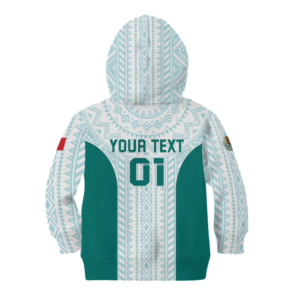 Personalized Mexico 2024 Football Kid Hoodie El Tri Special Version - Wonder Print Shop