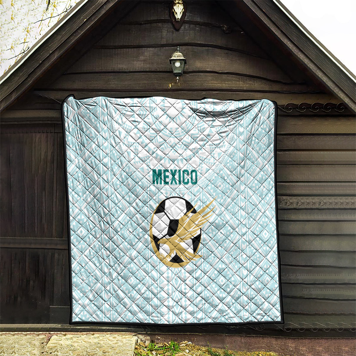 Mexico 2024 Football Quilt El Tri Special Version - Wonder Print Shop
