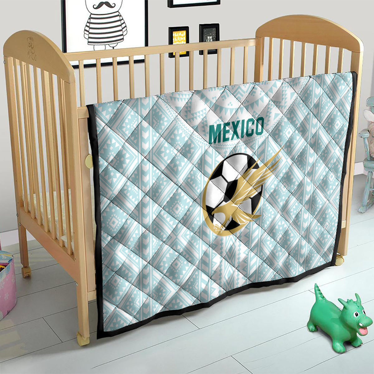 Mexico 2024 Football Quilt El Tri Special Version - Wonder Print Shop
