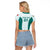 Personalized Mexico 2024 Football Raglan Cropped T Shirt El Tri Special Version - Wonder Print Shop