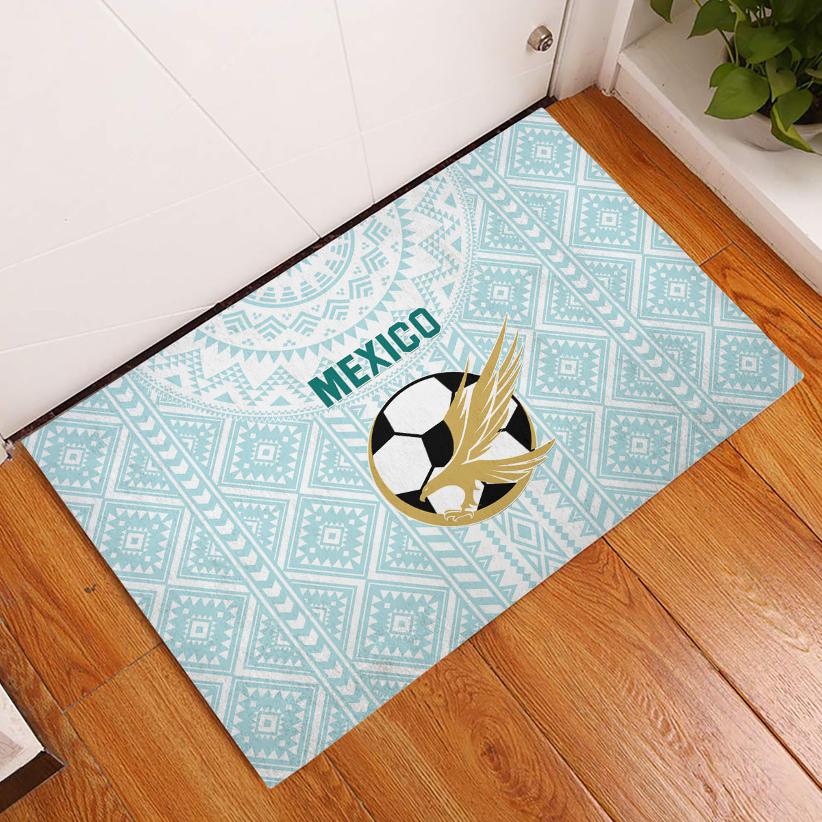 Mexico 2024 Football Rubber Doormat El Tri Special Version - Wonder Print Shop