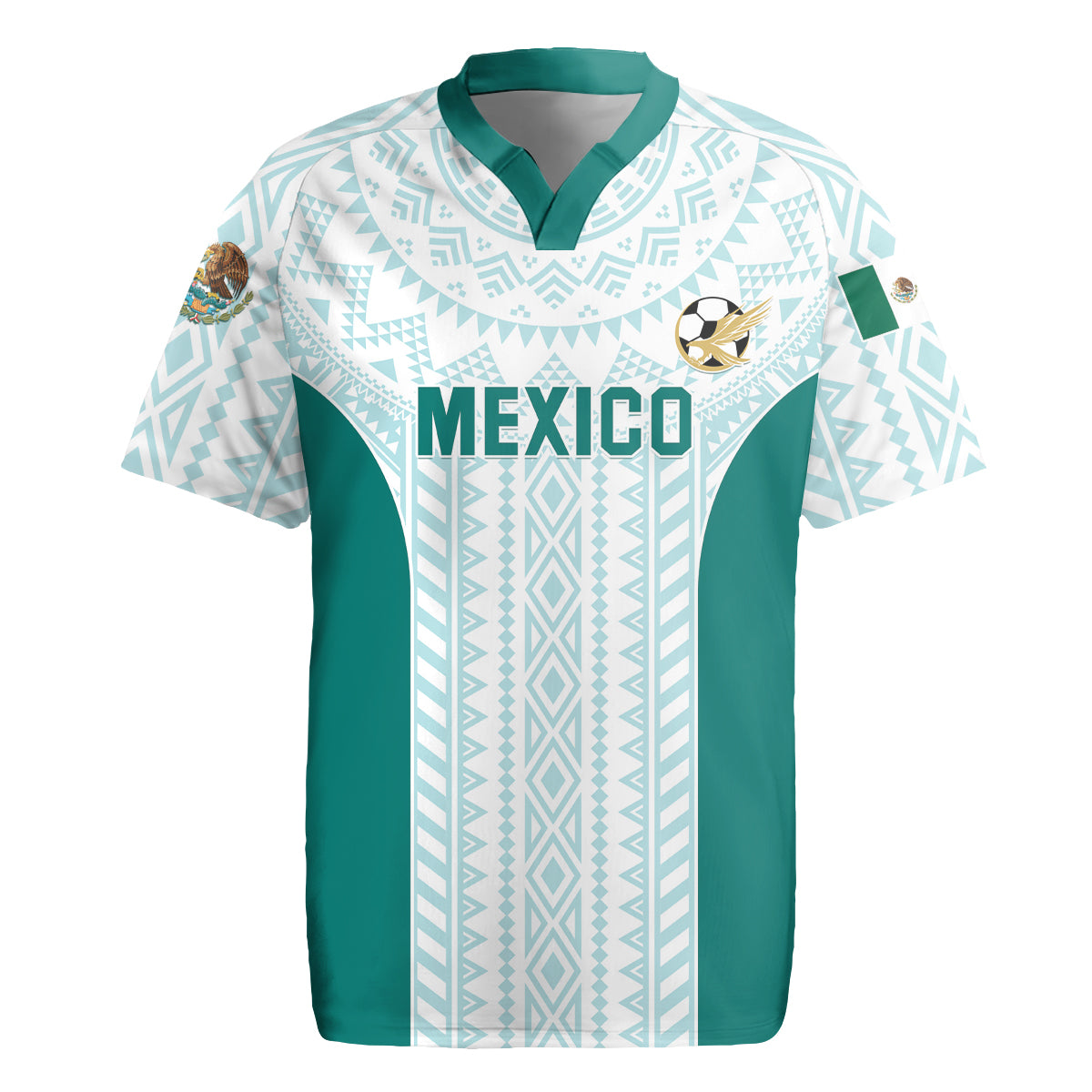 Personalized Mexico 2024 Football Rugby Jersey El Tri Special Version - Wonder Print Shop