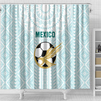Mexico 2024 Football Shower Curtain El Tri Special Version