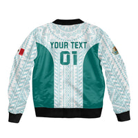 Personalized Mexico 2024 Football Sleeve Zip Bomber Jacket El Tri Special Version - Wonder Print Shop