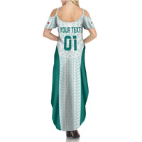 Personalized Mexico 2024 Football Summer Maxi Dress El Tri Special Version - Wonder Print Shop