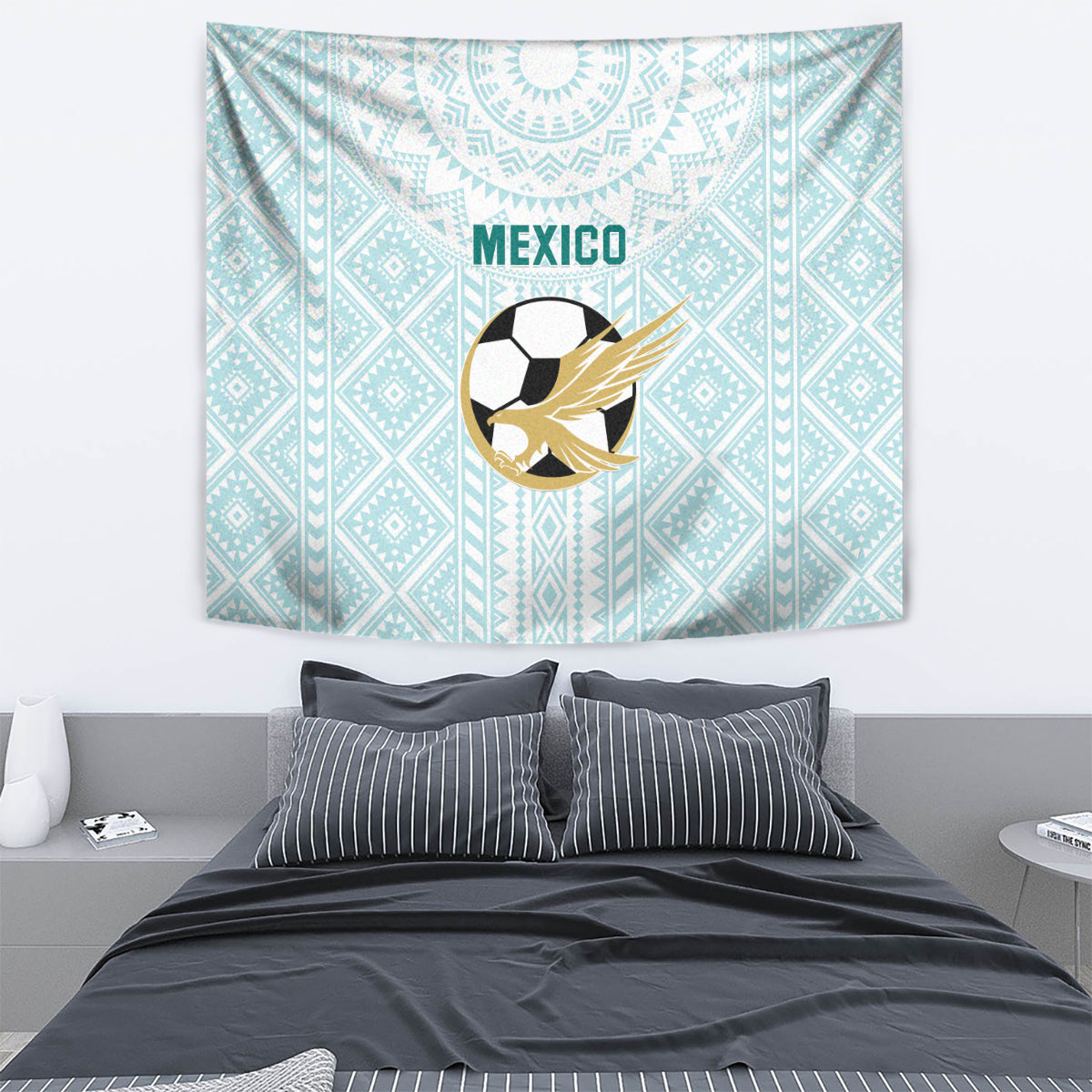 Mexico 2024 Football Tapestry El Tri Special Version - Wonder Print Shop
