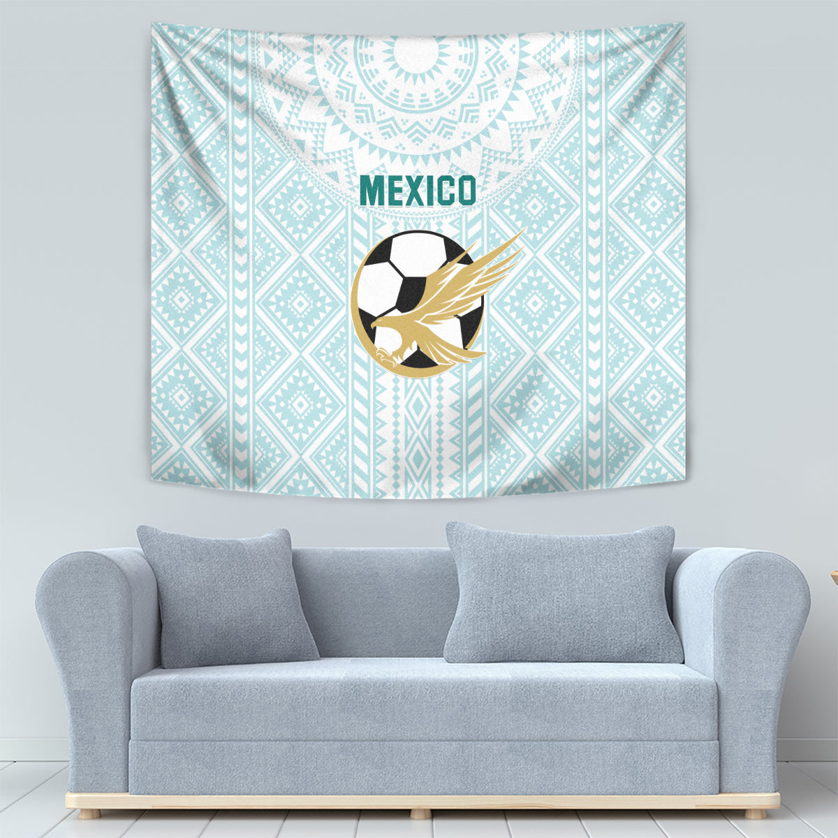 Mexico 2024 Football Tapestry El Tri Special Version - Wonder Print Shop