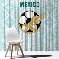 Mexico 2024 Football Window Curtain El Tri Special Version - Wonder Print Shop
