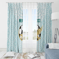 Mexico 2024 Football Window Curtain El Tri Special Version - Wonder Print Shop