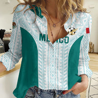 Personalized Mexico 2024 Football Women Casual Shirt El Tri Special Version - Wonder Print Shop