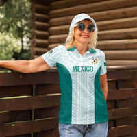 Personalized Mexico 2024 Football Women Polo Shirt El Tri Special Version - Wonder Print Shop