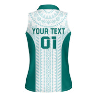 Personalized Mexico 2024 Football Women Sleeveless Polo Shirt El Tri Special Version - Wonder Print Shop