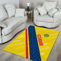 Ecuador 2024 Football Area Rug Come On La Tri - Wonder Print Shop