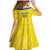 Personalized Ecuador 2024 Football Family Matching Mermaid Dress and Hawaiian Shirt Come On La Tri