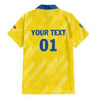 Personalized Ecuador 2024 Football Family Matching Mermaid Dress and Hawaiian Shirt Come On La Tri - Wonder Print Shop