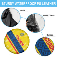 Ecuador 2024 Football Spare Tire Cover Come On La Tri - Wonder Print Shop