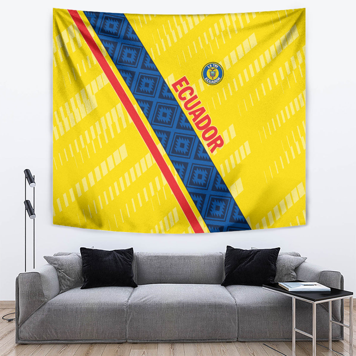 Ecuador 2024 Football Tapestry Come On La Tri - Wonder Print Shop