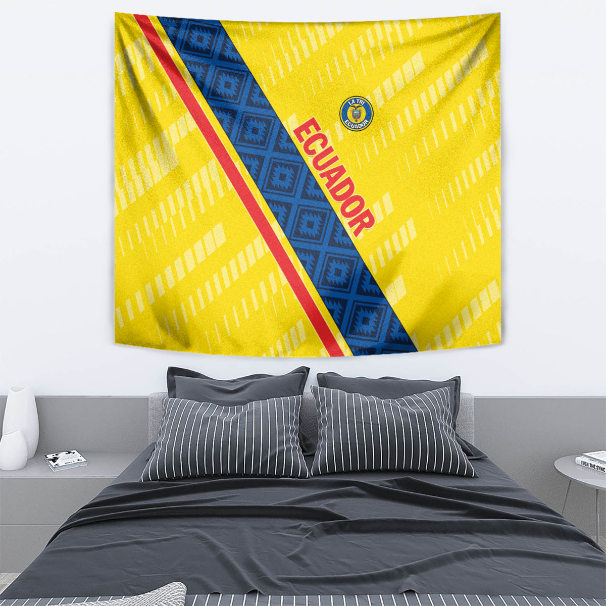 Ecuador 2024 Football Tapestry Come On La Tri - Wonder Print Shop