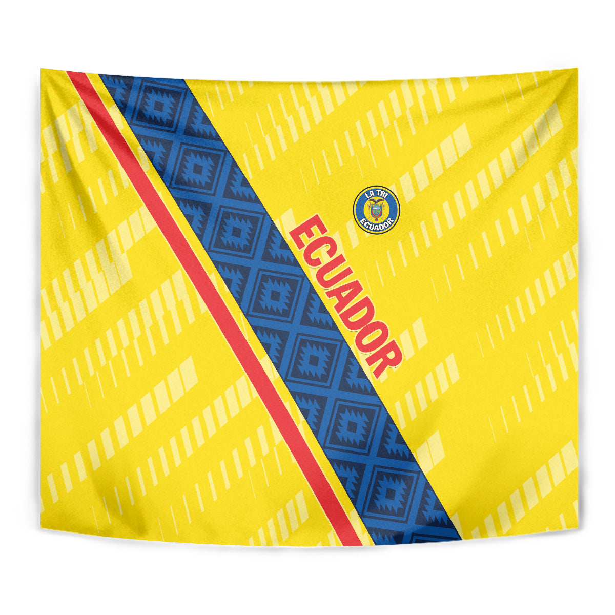 Ecuador 2024 Football Tapestry Come On La Tri - Wonder Print Shop