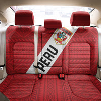 Peru 2024 Football Back Car Seat Cover Come On La Bicolor - Wonder Print Shop