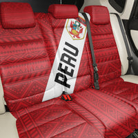 Peru 2024 Football Back Car Seat Cover Come On La Bicolor - Wonder Print Shop