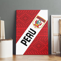 Peru 2024 Football Canvas Wall Art Come On La Bicolor - Wonder Print Shop