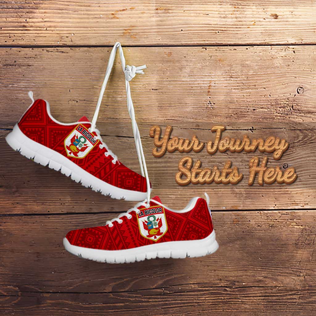 Peru 2024 Football Sneakers Come On La Bicolor - Wonder Print Shop