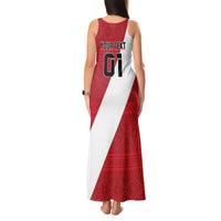 Personalized Peru 2024 Football Tank Maxi Dress Come On La Bicolor - Wonder Print Shop